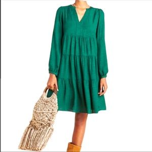Anthropologie Maeve Amber Tiered Tunic NWT